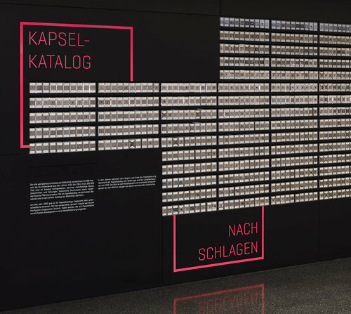 Kapselkatalog Der Kapselkatalog der GWLB ist Teil der Ausstellung Wissenswelten.
